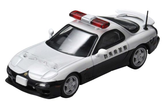 TOMYTEC Tomica Limited Vintage Neo TLV – N180a Mazda RX–7 Car 98 Year Gunma Prefecture Police
