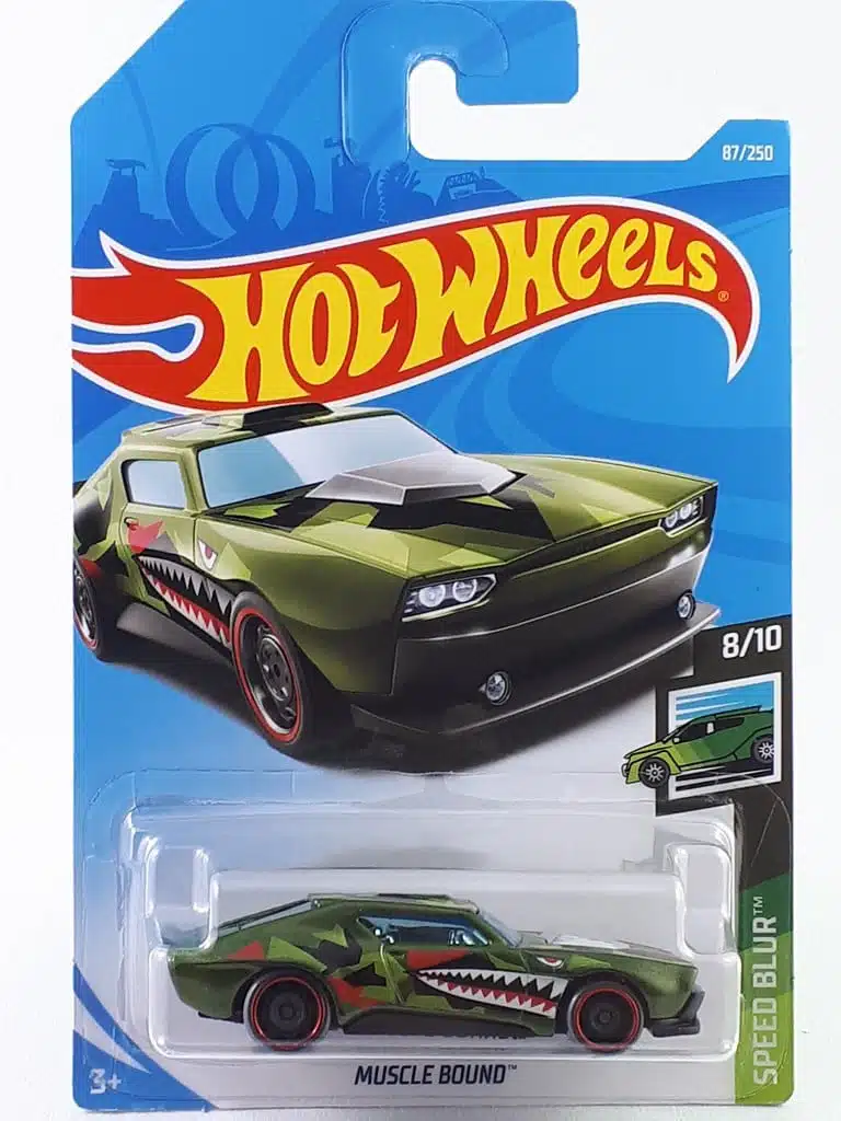 Hot Wheels 2018 Speed Blur No.87 Muscle Bound