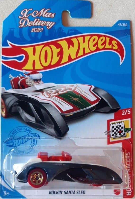 Hot Wheels 2020 Holiday Racers No.47 Rockin Santa Sled