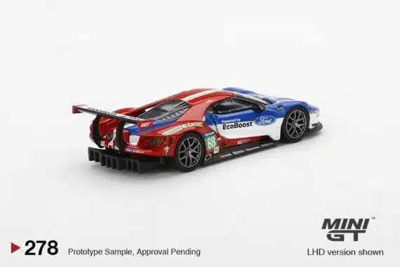 MINI GT 1/64 Ford GT LMGTE PRO 2016 24 Hrs of Le Mans Ford Chip Ganassi Team 4 Cars Set