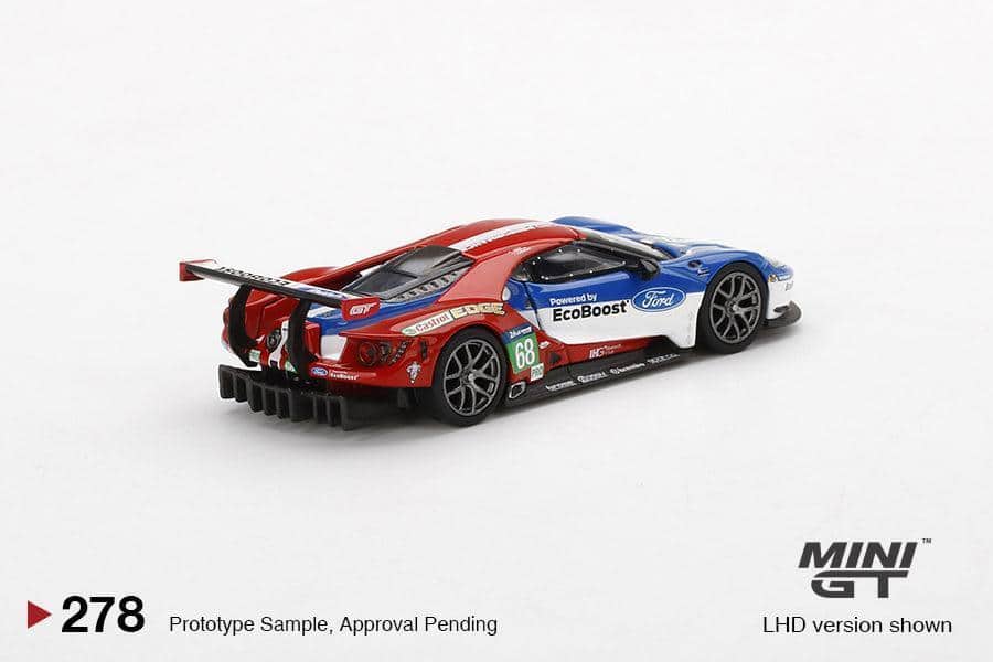 MINI GT 1/64 Ford GT LMGTE PRO 2016 24 Hrs of Le Mans Ford Chip Ganassi Team 4 Cars Set