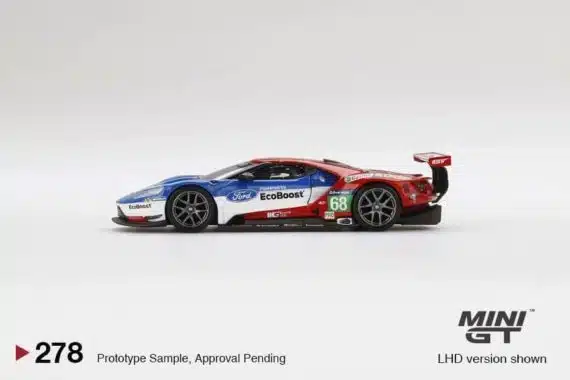 MINI GT 1/64 Ford GT LMGTE PRO 2016 24 Hrs of Le Mans Ford Chip Ganassi Team 4 Cars Set