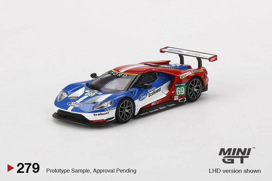 MINI GT 1/64 Ford GT LMGTE PRO 2016 24 Hrs of Le Mans Ford Chip Ganassi Team 4 Cars Set