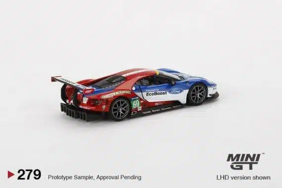 MINI GT 1/64 Ford GT LMGTE PRO 2016 24 Hrs of Le Mans Ford Chip Ganassi Team 4 Cars Set