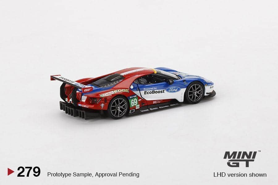MINI GT 1/64 Ford GT LMGTE PRO 2016 24 Hrs of Le Mans Ford Chip Ganassi Team 4 Cars Set