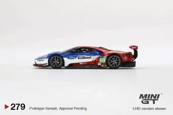 MINI GT 1/64 Ford GT LMGTE PRO 2016 24 Hrs of Le Mans Ford Chip Ganassi Team 4 Cars Set
