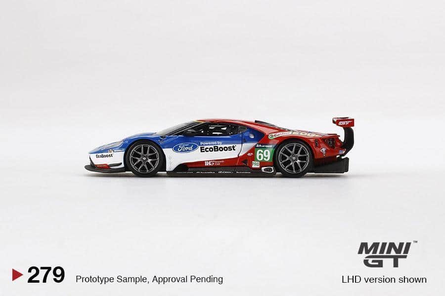 MINI GT 1/64 Ford GT LMGTE PRO 2016 24 Hrs of Le Mans Ford Chip Ganassi Team 4 Cars Set