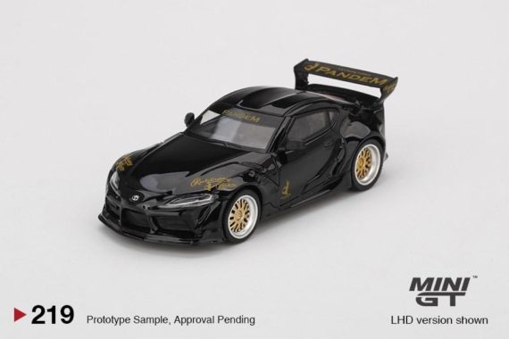 MINI GT 1/64 Pandem GR Supra V1.0 Black