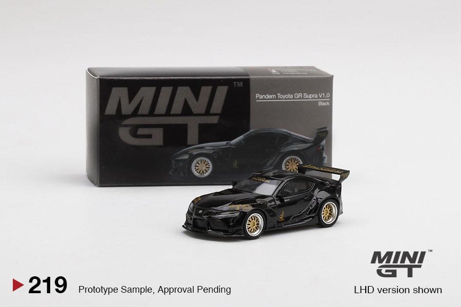 MINI GT 1/64 Pandem GR Supra V1.0 Black
