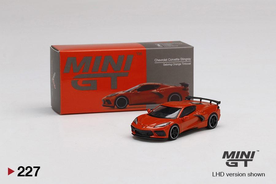 MINI GT 1/64 No.227 Chevrolet Corvette Stingray Sebring Orange Tintcoat
