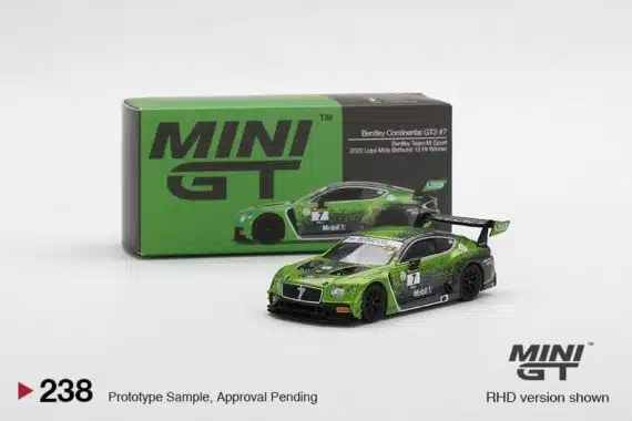 MINI GT 1/64 No.238 Bentley Continental GT3