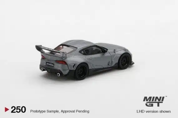 MINI GT 1/64 No.250 Pandem Toyota GR Supra V1.0 Matte Grey