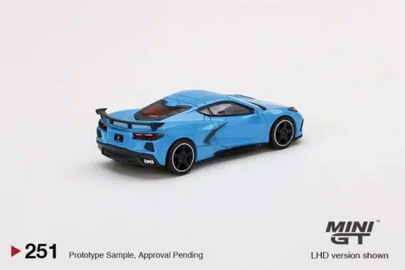 MINI GT 1/64 Chevrolet Corvette Stingray Rapid Blue