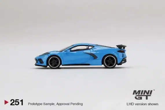 MINI GT 1/64 Chevrolet Corvette Stingray Rapid Blue