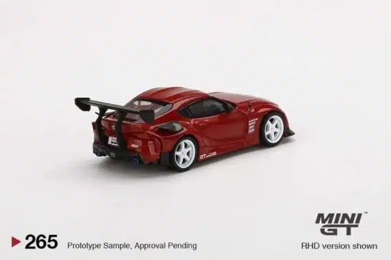 MINI GT 1/64 No.265 HKS Toyota GR Supra Renaissance Red