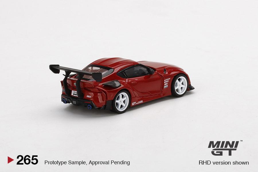 MINI GT 1/64 No.265 HKS Toyota GR Supra Renaissance Red