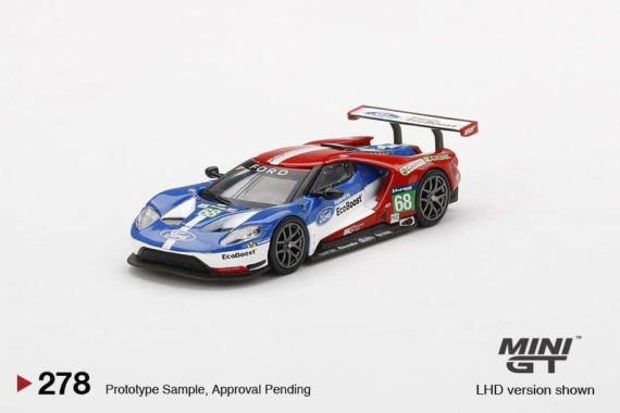 MINI GT 1/64 No.278 Ford GT LMGTE PRO #68 2016 24 Hrs of Le Mans Class Winner