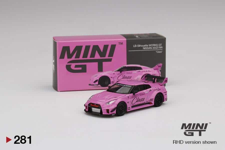 MINI GT 1/64 No.281 LB-Silhouette WORKS GT NISSAN 35GT-RR Ver.1