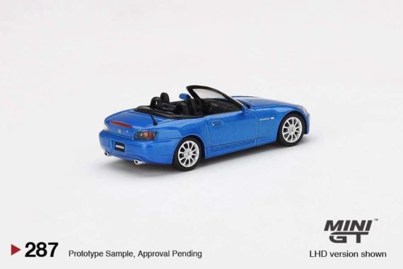 MINI GT 1/64 No.287 Honda S2000 (AP2) Laguna Blue Pearl