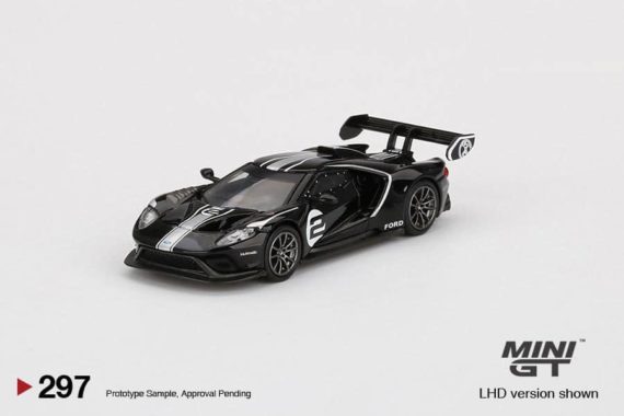 MINI GT 1/64 No.297 Ford GT MK II #006 Shadow Black