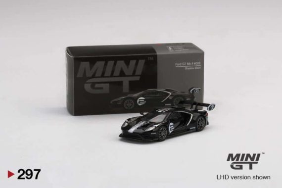 MINI GT 1/64 No.297 Ford GT MK II #006 Shadow Black