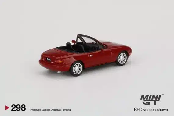MINI GT 1/64 No.298 Eunos Roadster Classic Red
