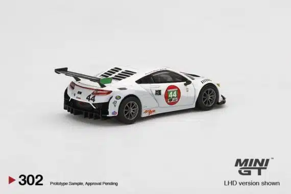 MINI GT 1/64 No.302 Acura NSX GT3 EVO #44 2021 IMSA Daytona 24 Hrs