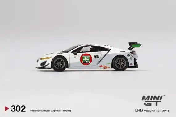 MINI GT 1/64 No.302 Acura NSX GT3 EVO #44 2021 IMSA Daytona 24 Hrs