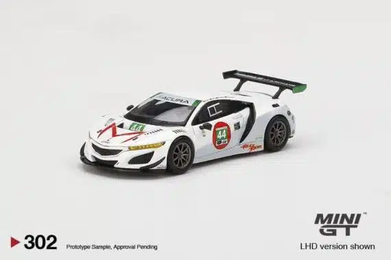 MINI GT 1/64 No.302 Acura NSX GT3 EVO #44 2021 IMSA Daytona 24 Hrs