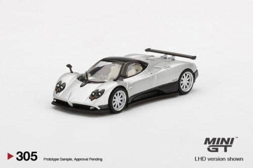 MINI GT 1/64 No.305 Pagani Zonda F Silver