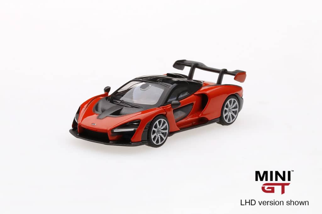 MINI GT 1/64 McLaren Sena Mira Orange