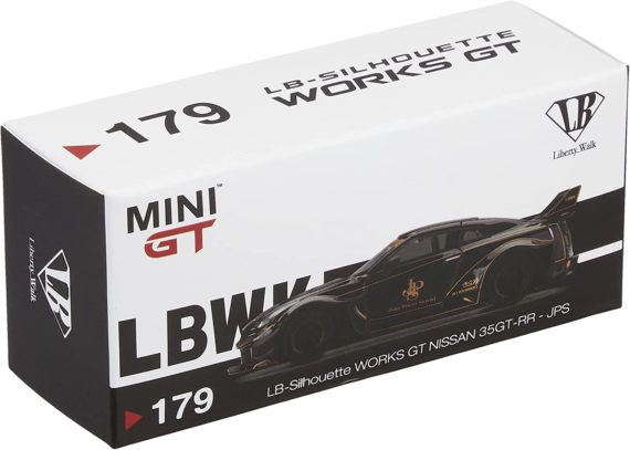 MINI GT 1/64 LB-Silhouette WORKS GT Nissan 35GT-RR Version 1 JPS Right Handle