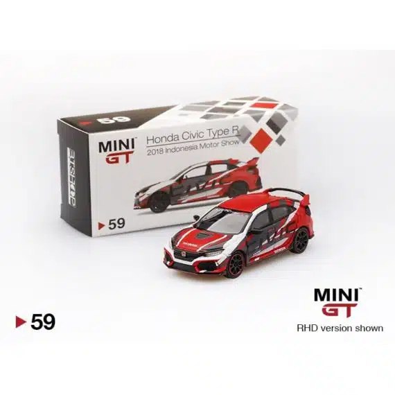 MINI GT 1/64 Honda Civic Type R (FK8) Indonesia Motor Show 2018