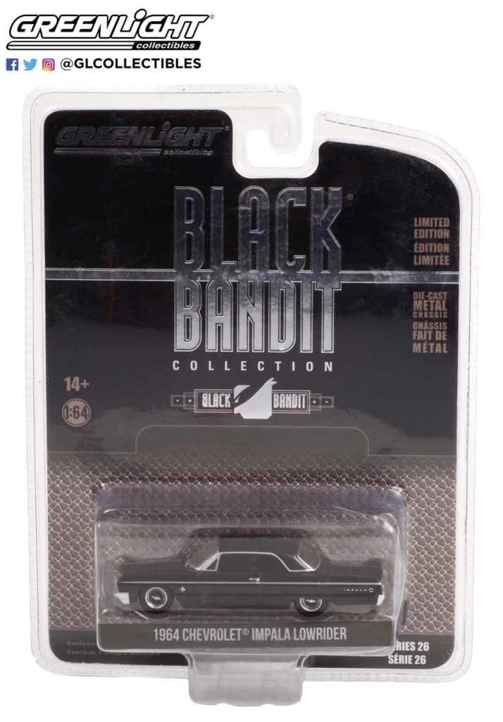 Greenlight 1/64 Black Bandit Series 26 - 1964 Chevrolet Impala Lowrider 28090