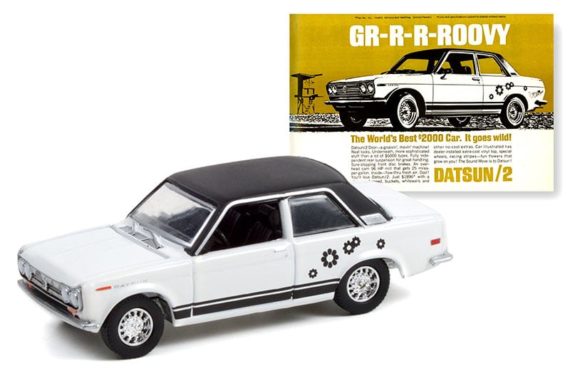 Greenlight 1/64 Vintage AD Cars Series 6 - 1969 Datsun 510 39090-A