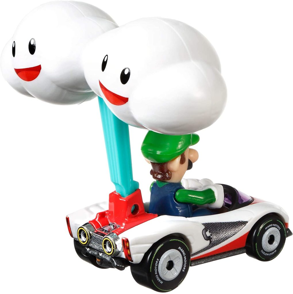 Hot Wheels Mario Kart Luigi P-Wing Cloud Glider GVD35