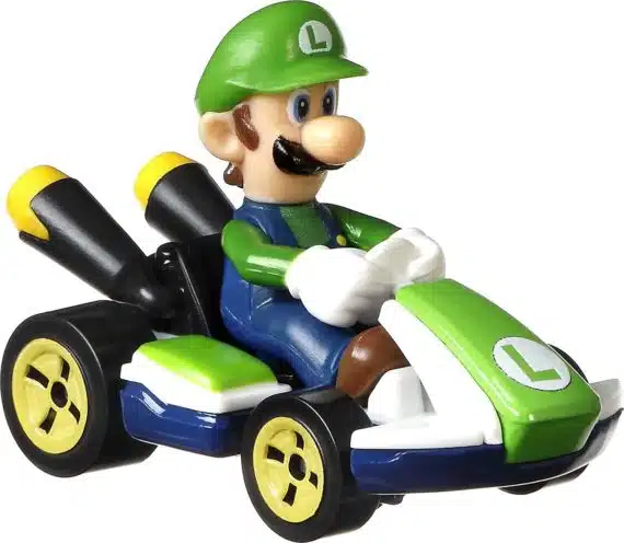 Hot Wheels Mario Kart 4 Pack A Set [Limited Mario with Bad Wagon] 986A-GWB36