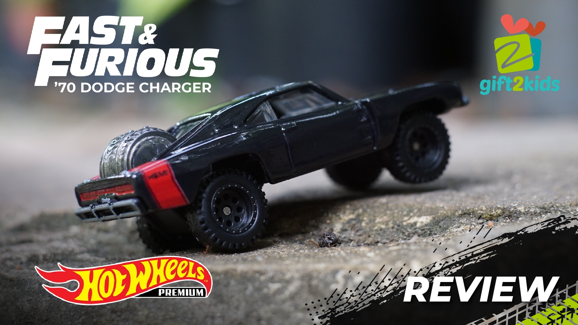 Hot Wheels Premium Fast & Furious - Fast Superstars '70 Dodge Charger
