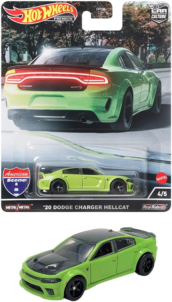 Hot Wheels Premium Car Culture American Scene '20 Dodge Charger Hellcat HCK04