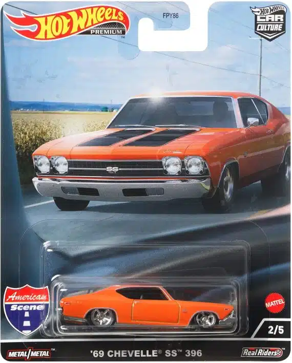 Hot Wheels Premium Car Culture American Scene '69 Chevelle SS 396 HCJ83