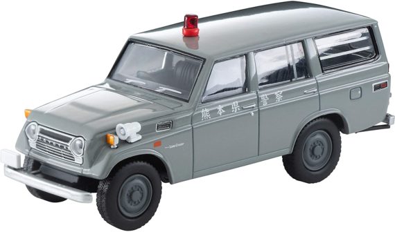 TOMYTEC Tomica Limited Vintage 1/64 LV-193a Toyota Land Cruiser FJ56V Mobile Vehicle Kumamoto Prefecture Police