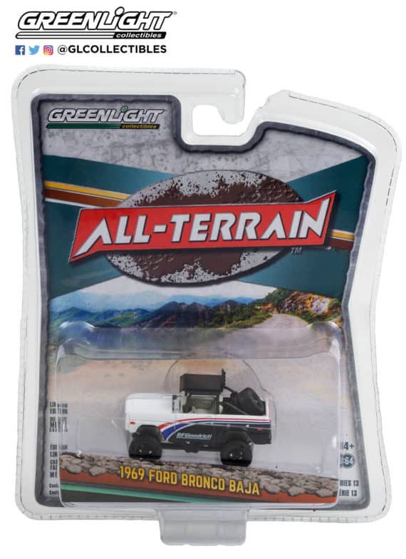 Greenlight 1/64 All-Terrain Series 13 - 1969 Ford Bronco Baja 35230-A