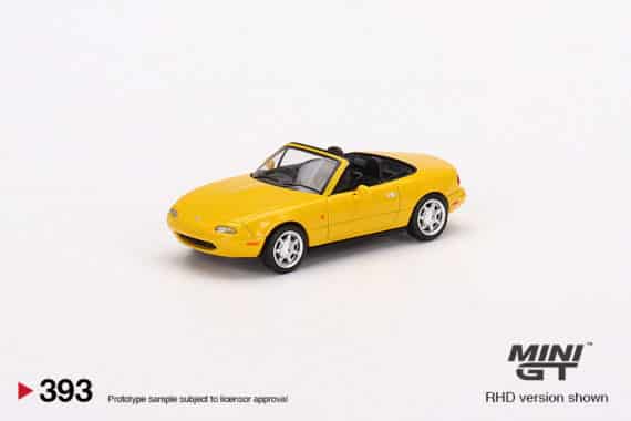 MINI GT 1/64 No.393 Eunos Roadster Sunburst Yellow RHD MGT00393-R