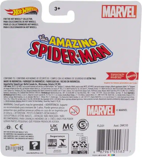 Hot Wheels Premium Marvel Spider-Mobile