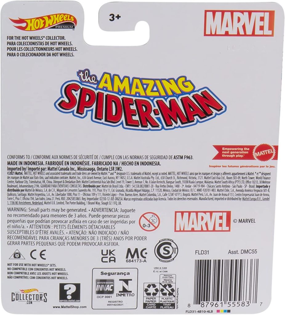 Hot Wheels Premium Marvel Spider-Mobile