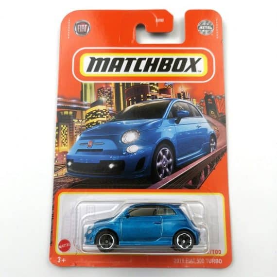 Matchbox 1/64 No.11 2019 Fiat 500 Turbo HFP29