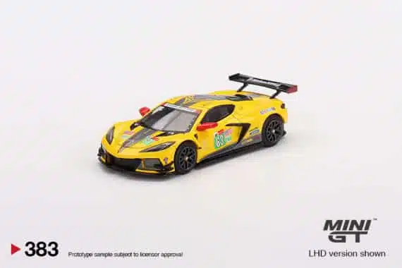 MINI GT 1/64 No.383 Chevrolet Corvette C8.R #63 2021 Le Mans 24 Hrs GTE PRO 2nd Place LHD MGT00383-L