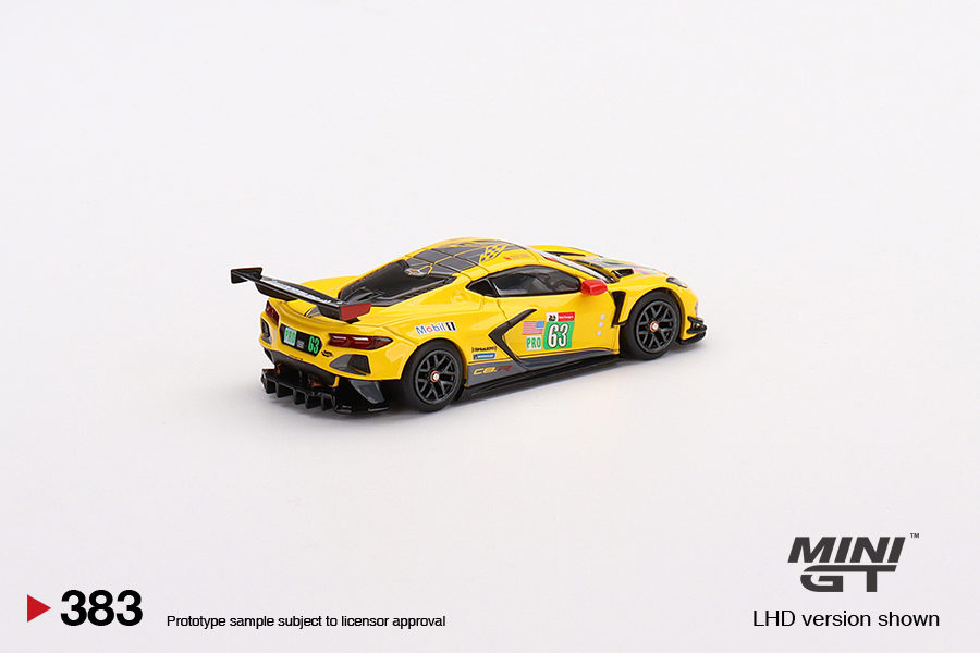 MINI GT 1/64 No.383 Chevrolet Corvette C8.R #63 2021 Le Mans 24 Hrs GTE PRO 2nd Place LHD MGT00383-L