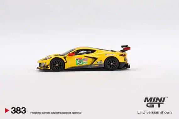 MINI GT 1/64 No.383 Chevrolet Corvette C8.R #63 2021 Le Mans 24 Hrs GTE PRO 2nd Place LHD MGT00383-L