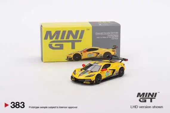 MINI GT 1/64 No.383 Chevrolet Corvette C8.R #63 2021 Le Mans 24 Hrs GTE PRO 2nd Place LHD MGT00383-L
